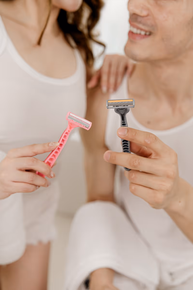 Image 5 of มีดโกน 3 ใบมีด ROX III Female