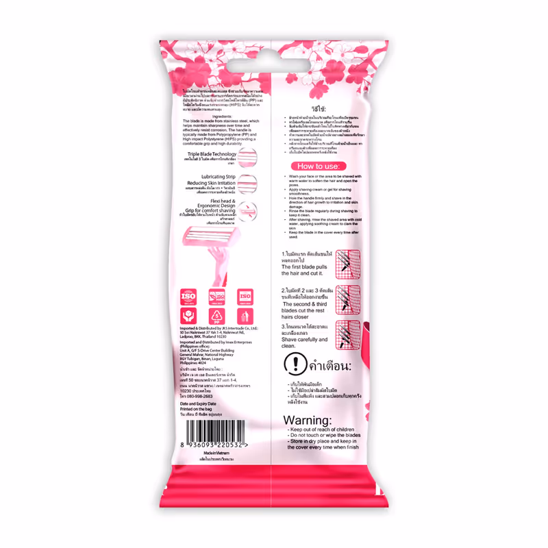 Image 2 of ROX III Triple-Blade Razor for Women