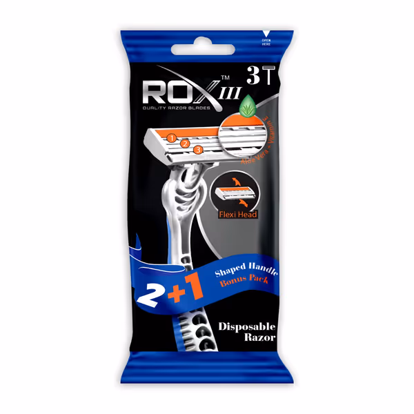 ROX III Triple-Blade Razor for Men